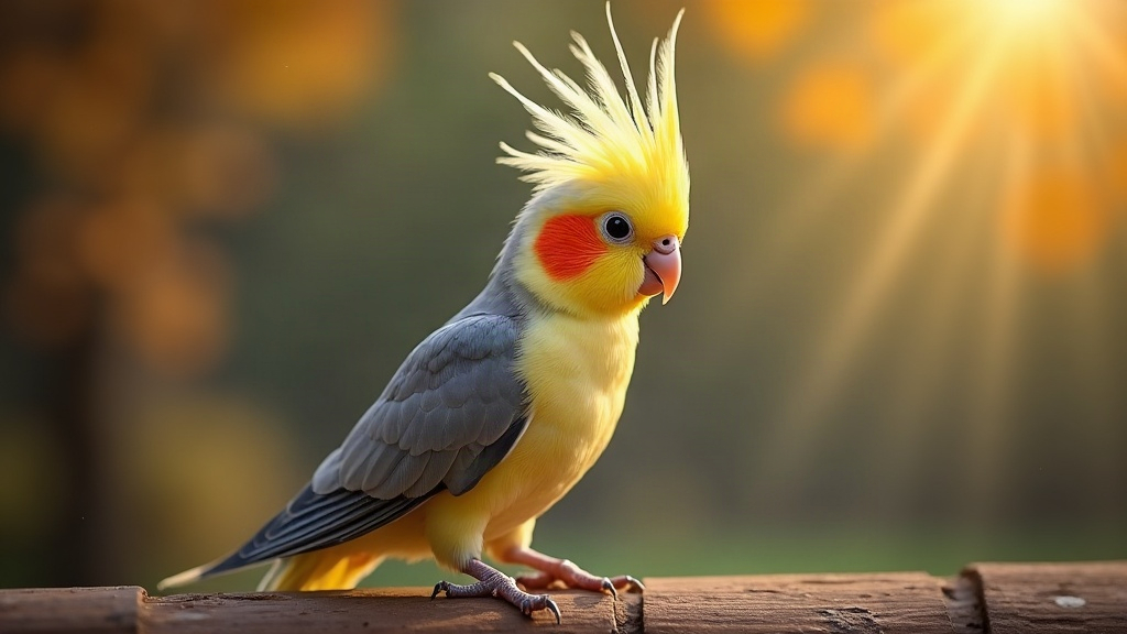 How Shortening Daylight Triggers a Cockatiel's Autumn Molt